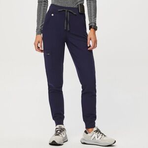 High Waisted Zamora Jogger Scrub Pants navy XL